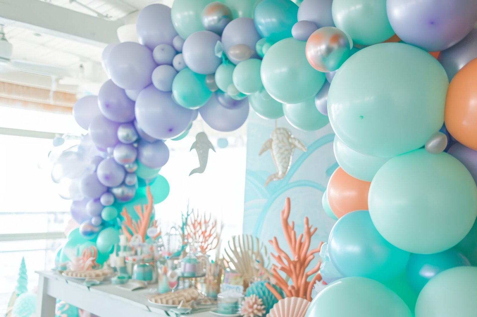 aqua balloon arch mcallen tx